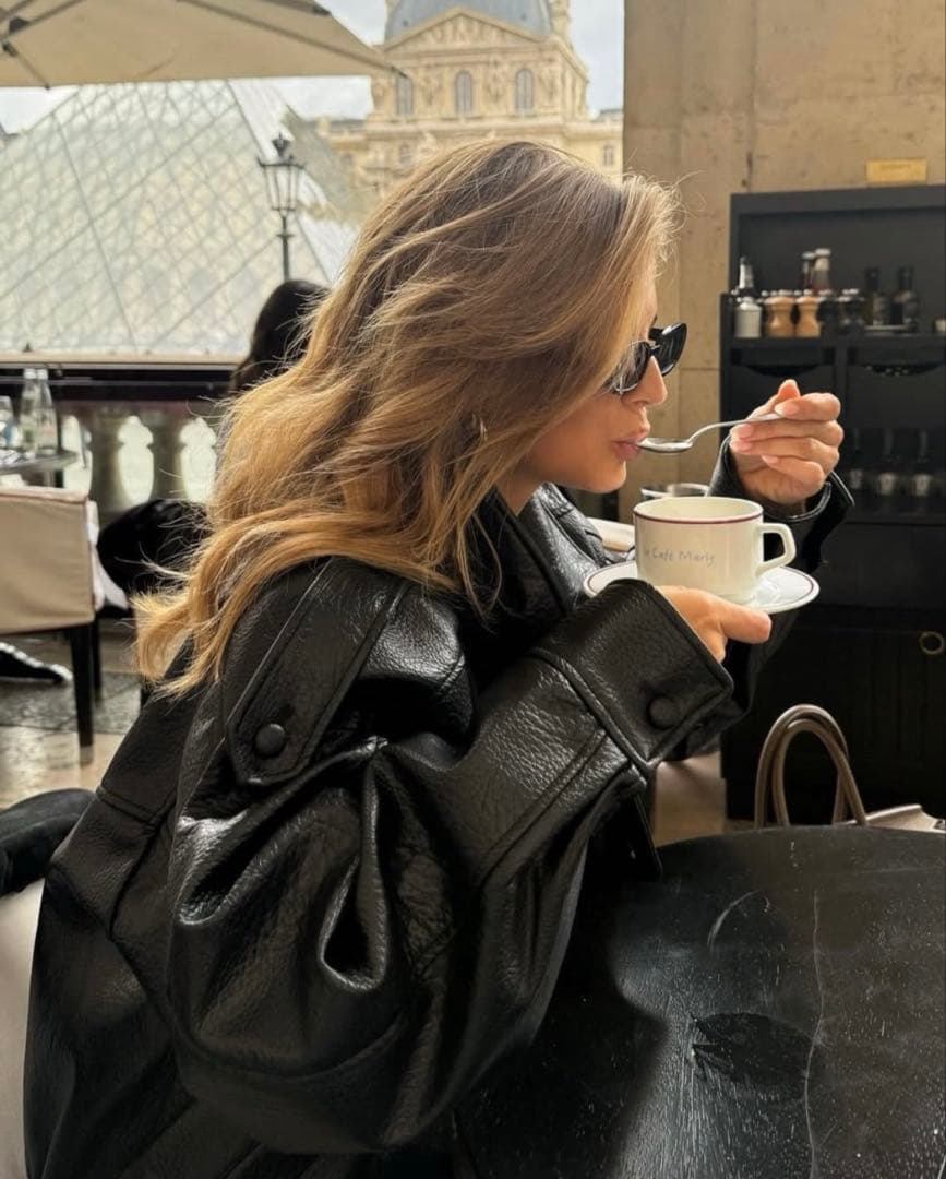 新品タグ付き★ZARAザラ　フェイクレザージャケット