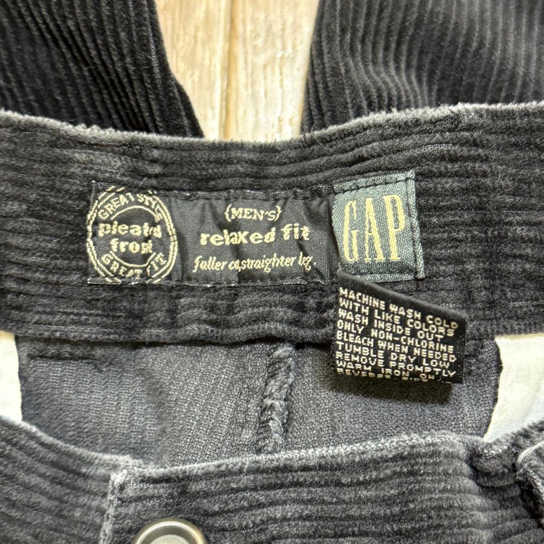 OLD GAP コーデュロイパンツ 90s コーデュロイ パンツ 2タック