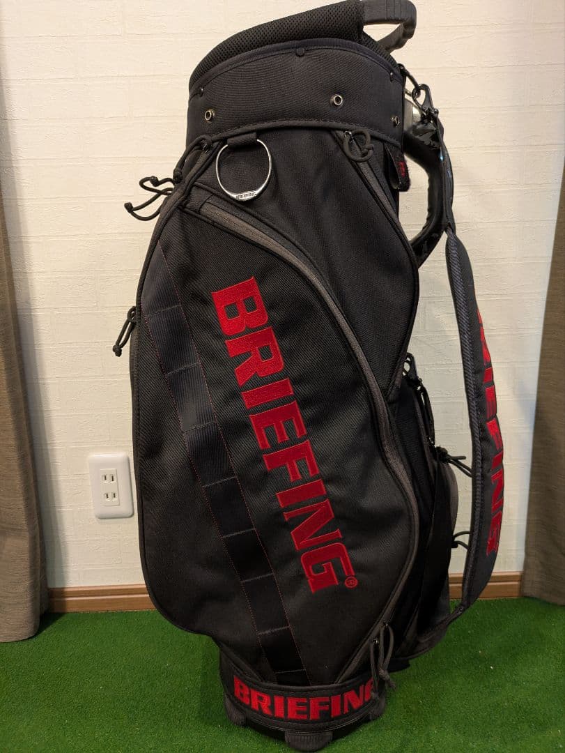 BRIEFING キャディバッグ ブラックCR-5