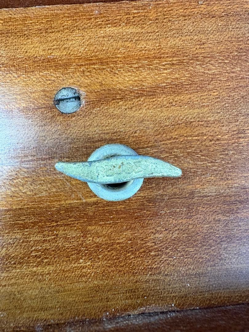 REUGE コンソール 象嵌 オルゴール 小物入ボックス付き サイドテーブル