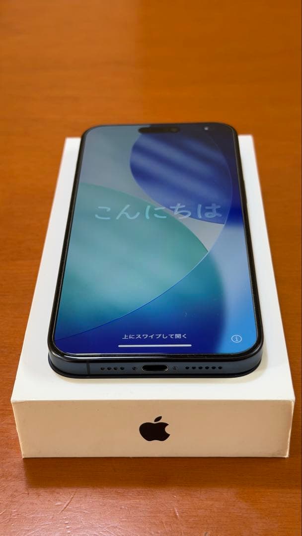 【極美品】iPhone 15 Pro Max ブルーチタニウム 256GB