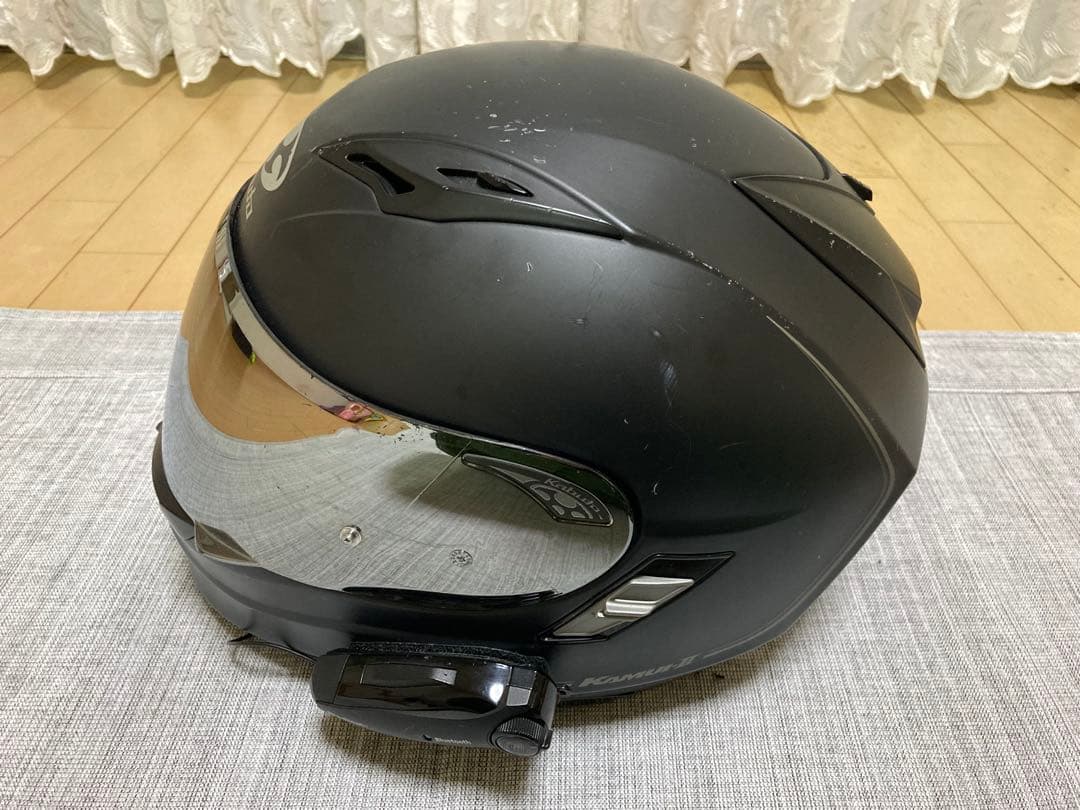 ビーコム付き Kamui II フルフェイスヘルメット マットブラック