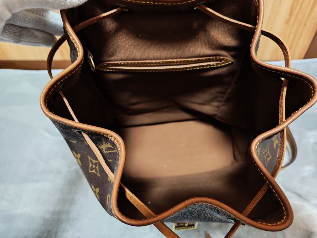 Louis Vuitton モンスリ MM モノグラム リュック デイバッグ