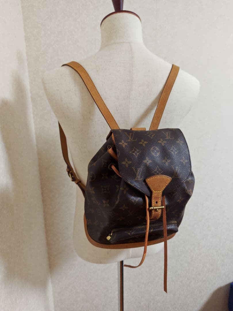 Louis Vuitton モンスリ MM モノグラム リュック デイバッグ