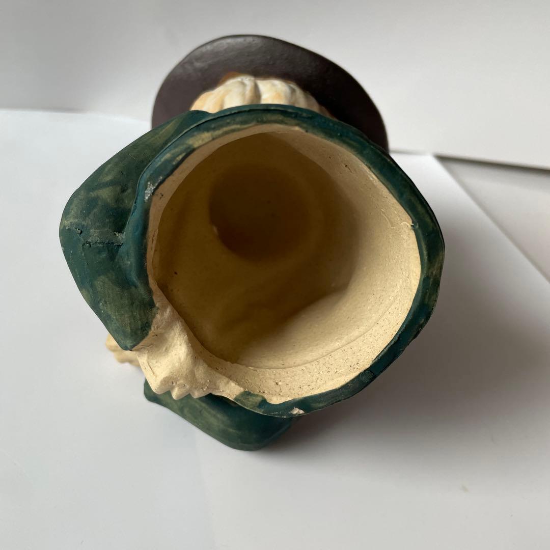 【松栄堂】煙出し人形 パイプおじさん 香炉