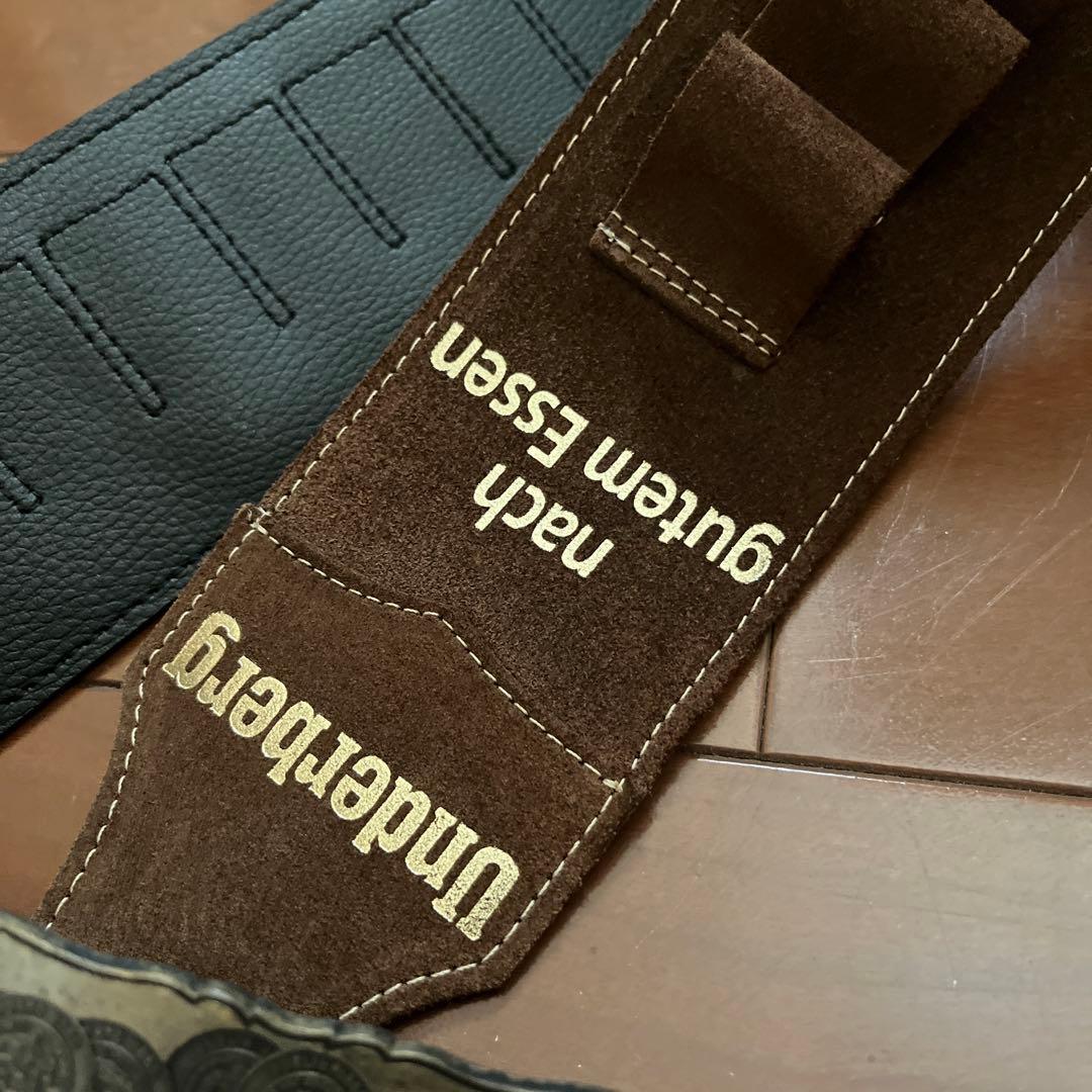 Underberg ガンベルト　ブラウンレザー　非売品