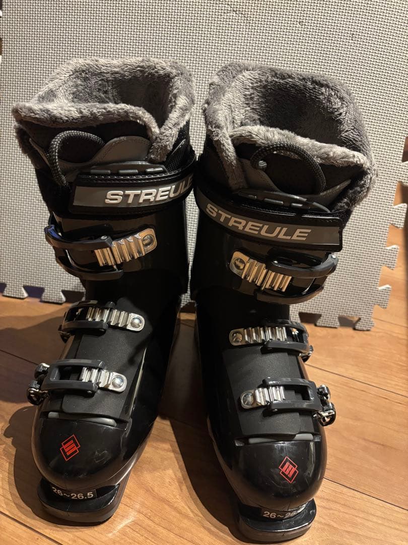 シュトロイレスキーブーツ 26から26.5cm ブラック