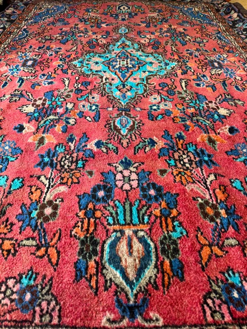 アンティークジョーザン産 ペルシャ絨毯