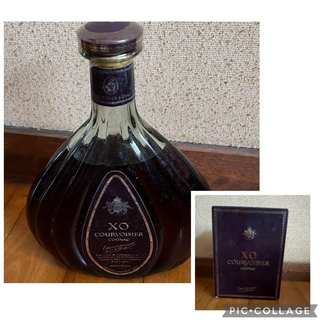 【未開封】XO クルボアジェCOGNAC コニャック　古酒　COURVOSIER