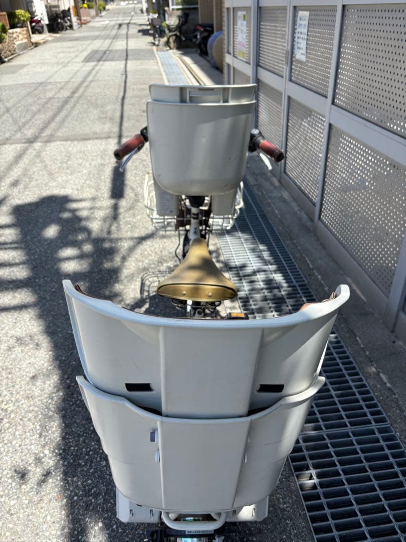 bikke2 電動アシスト 自転車 3人乗り 前後チャイルドシート　ブリヂストン