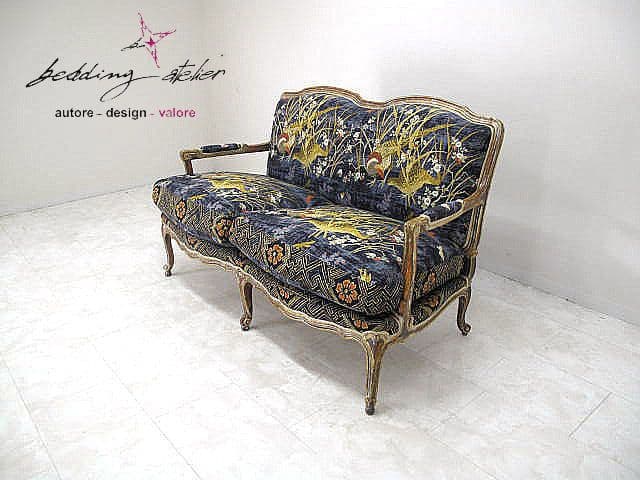 【展示品】イタリア　BeddingAtelier「Jodie」 2人掛けソファ