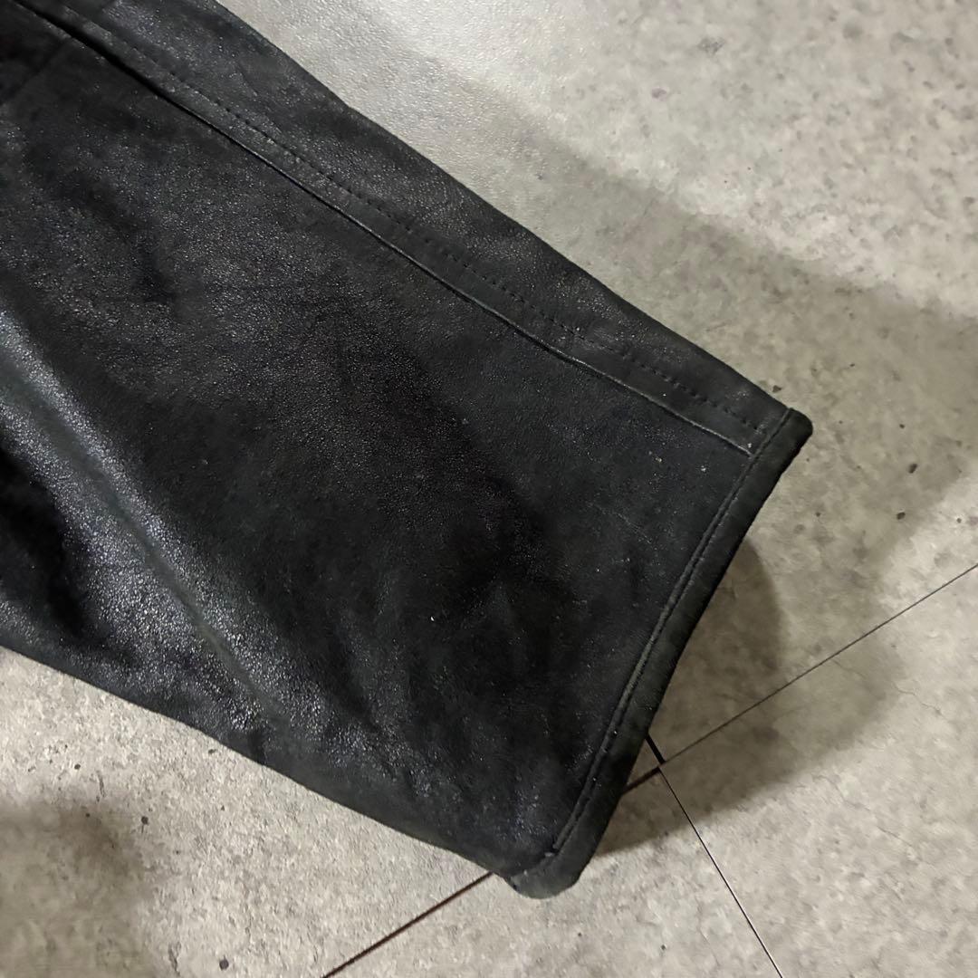 rjonjionさま専用　極美品80s90s Burberrysゴートレザー