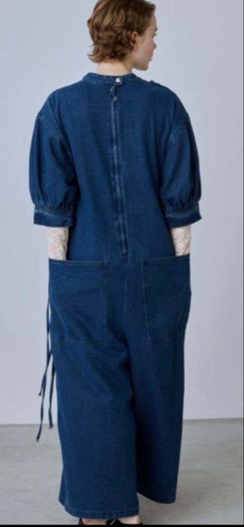 perna デニムオールインワン