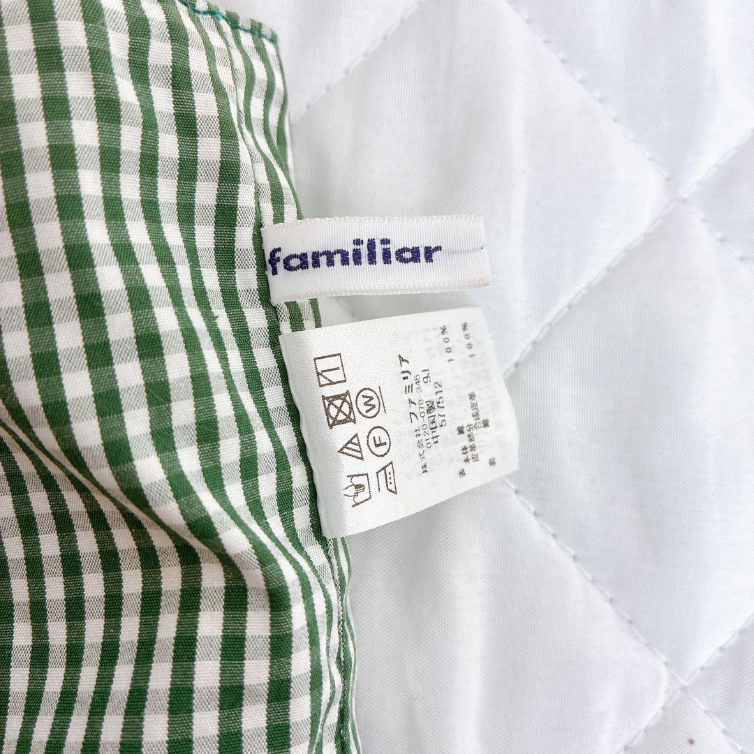 【限定品】 レア✨ familiar ファミリア レッスンバッグ トート マチ付