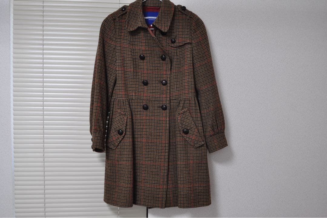 ♡Burberry Blue Label♡チェックコート38♡