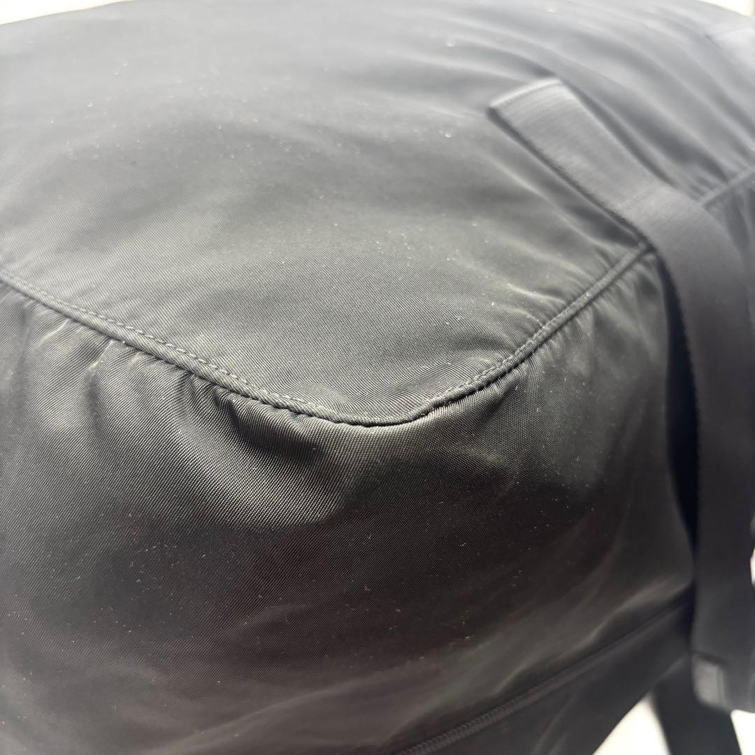 【美品】PRADA ブラック ボストンバッグ ナイロン ボストンバッグ