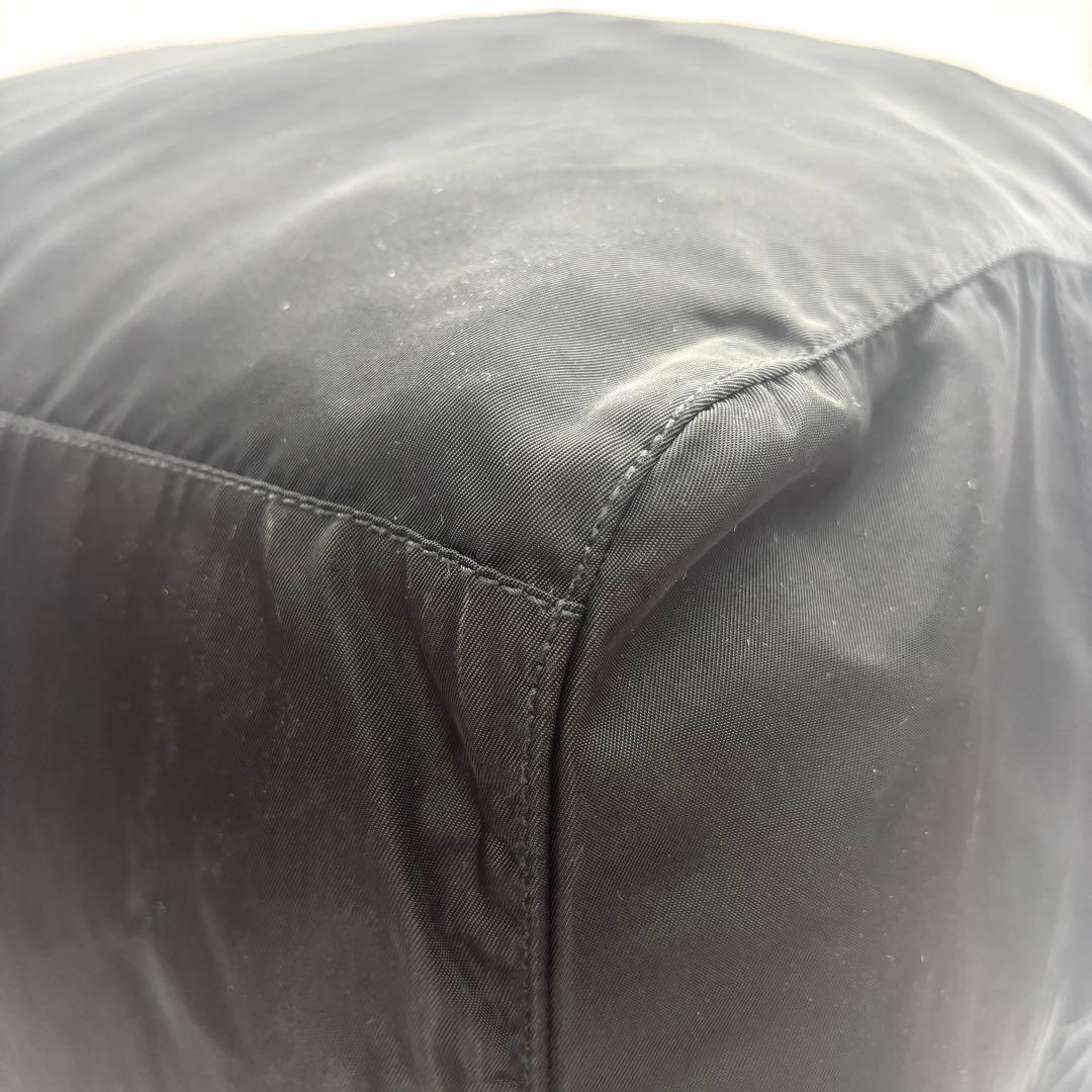 【美品】PRADA ブラック ボストンバッグ ナイロン ボストンバッグ