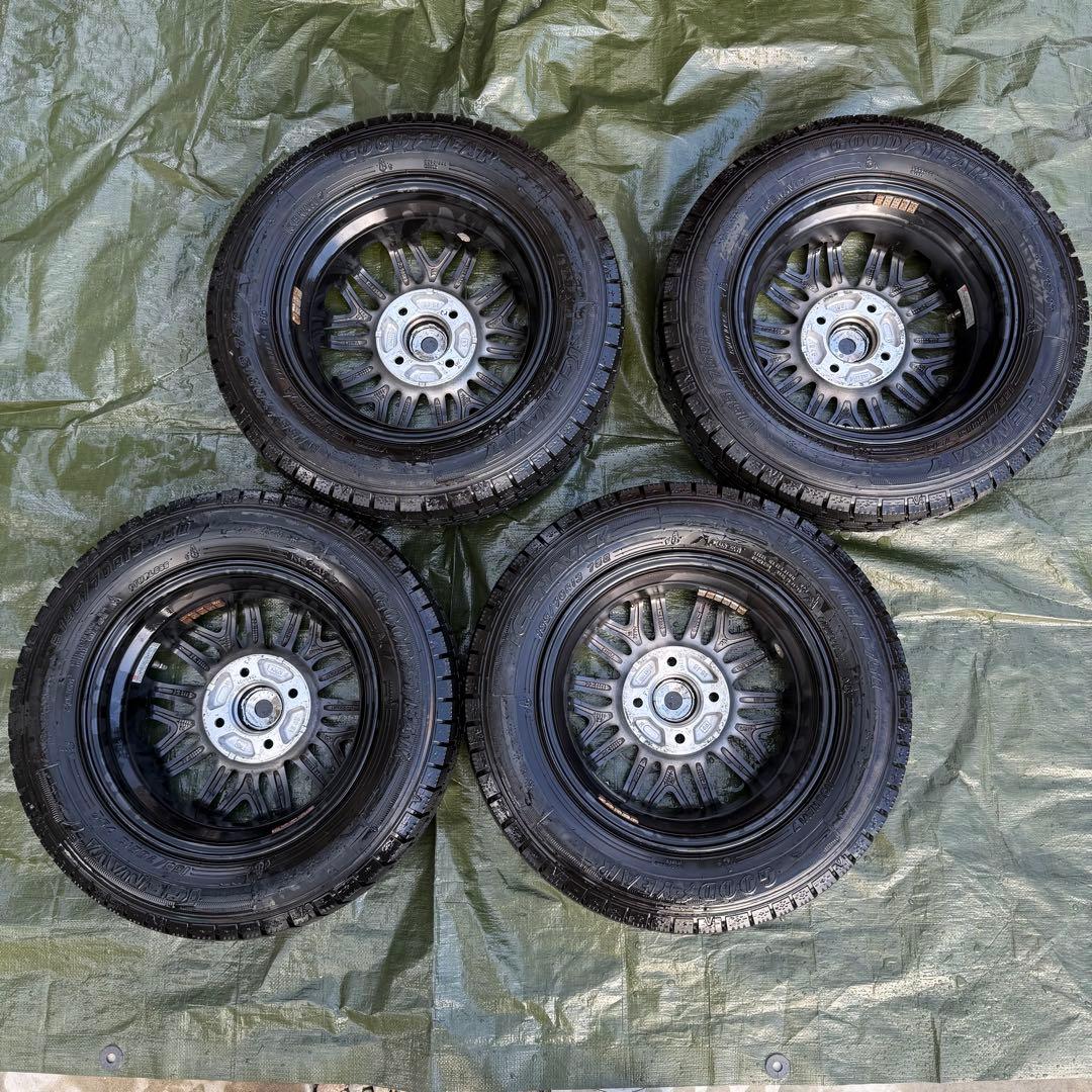 【送料込み】155/70R13 スタッドレスタイヤ アイスナビ ミライース