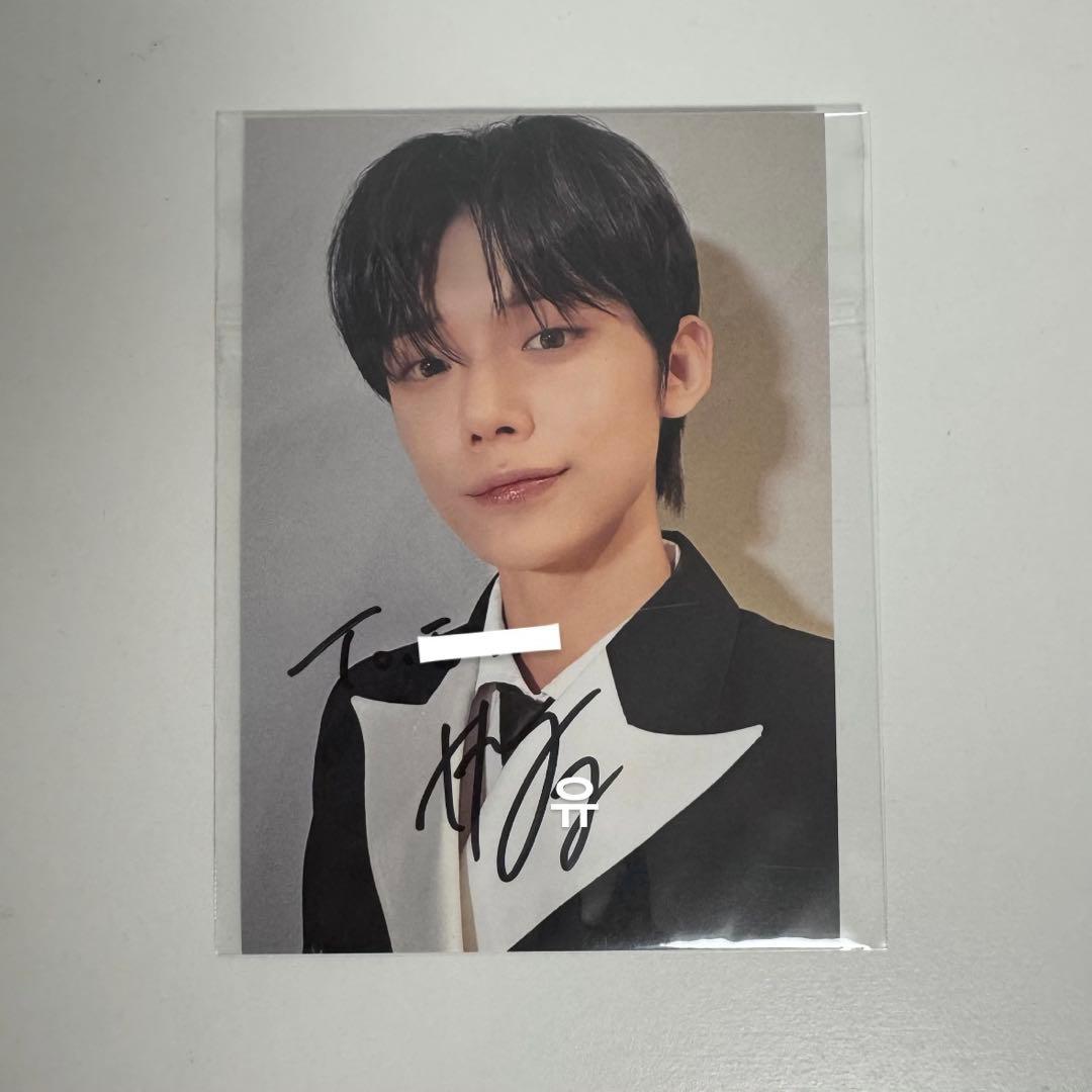 tomorrow 直筆サイン ヨンジュン