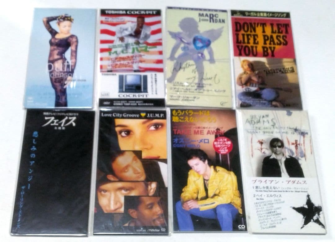 B*B様 (全134枚)洋楽ロックポップスＣＤシングル　年代物中古美品未開封多数