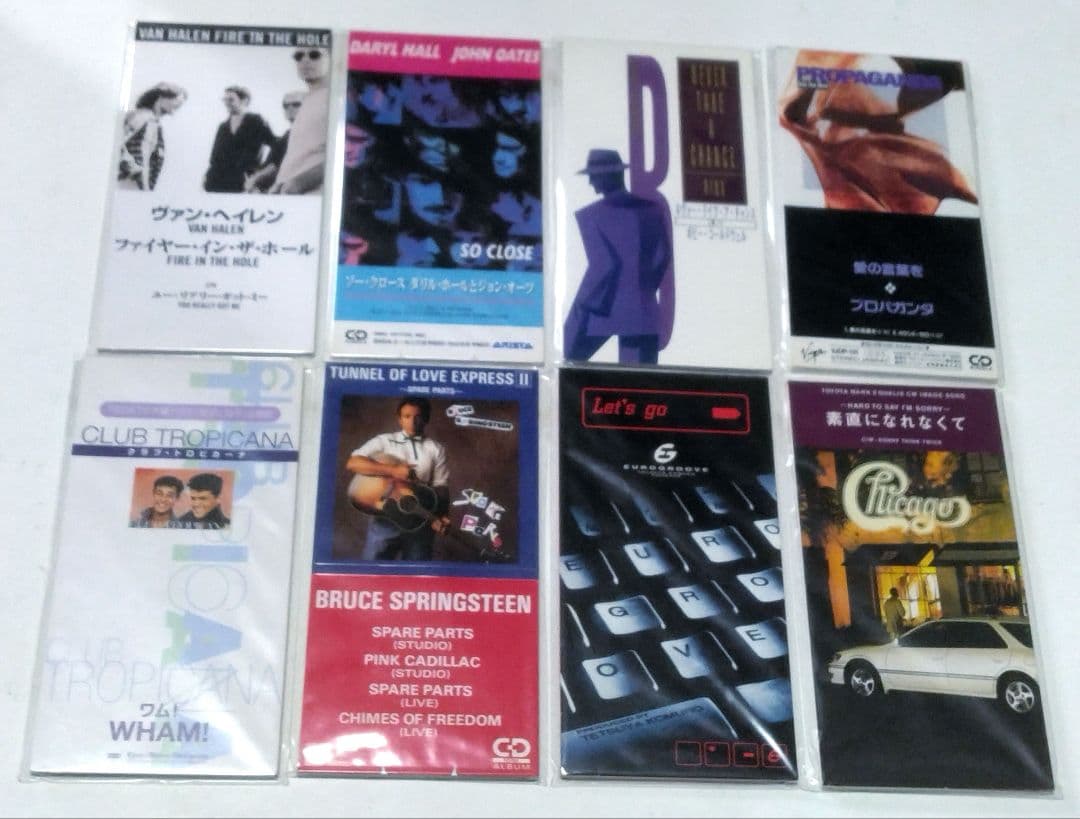 B*B様 (全134枚)洋楽ロックポップスＣＤシングル　年代物中古美品未開封多数