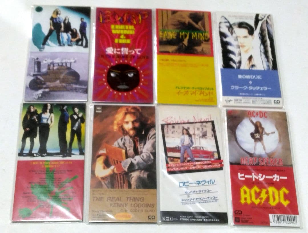 B*B様 (全134枚)洋楽ロックポップスＣＤシングル　年代物中古美品未開封多数