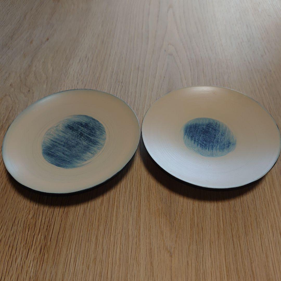 三谷龍二さん　漆皿２枚セット
