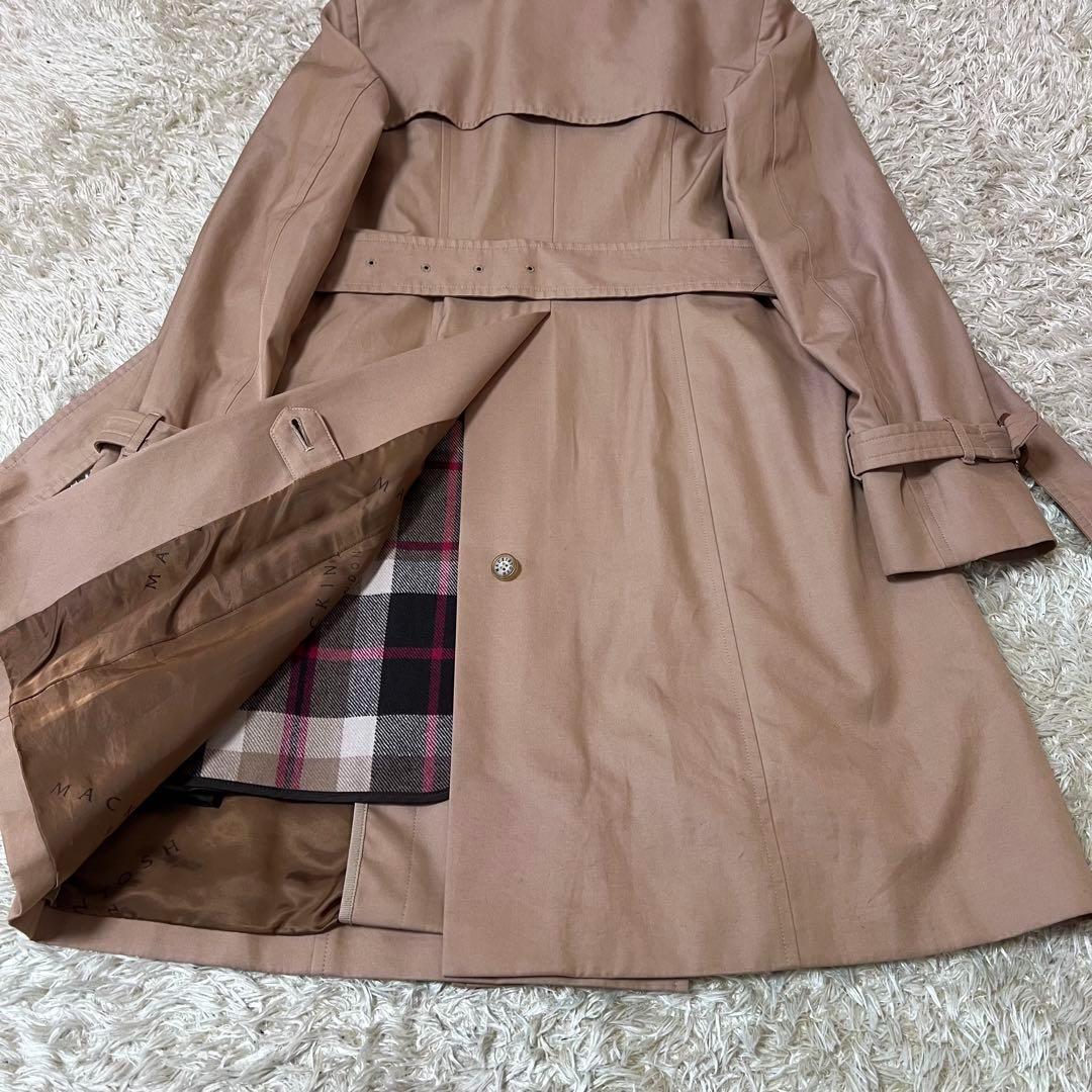 ☆極美品☆マッキントッシュ　トレンチコート　ライナー　キャメル　36 S