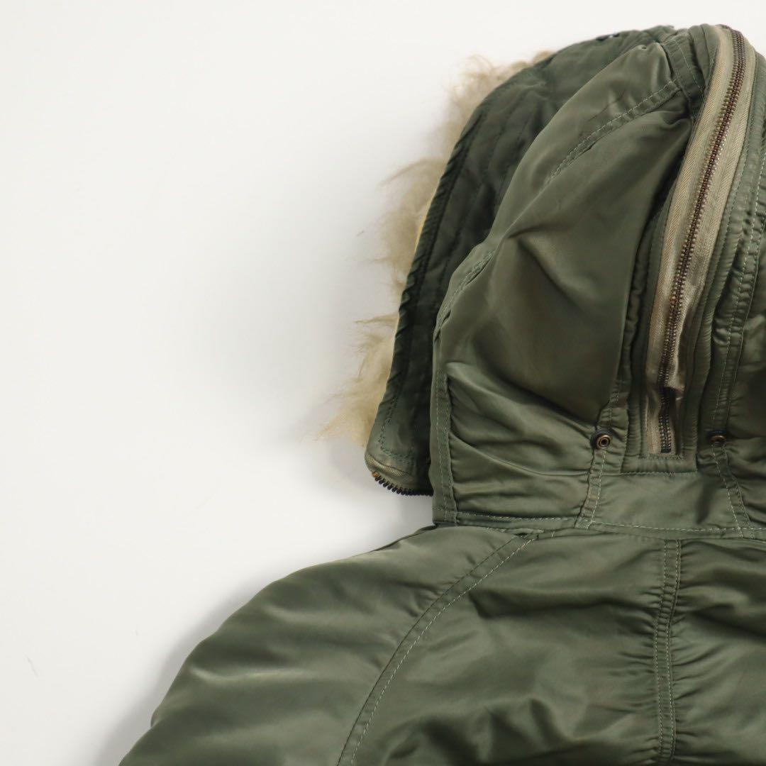 Vintage 70s ALPHA 実物 n2b ジップ破損 フライトジャケット