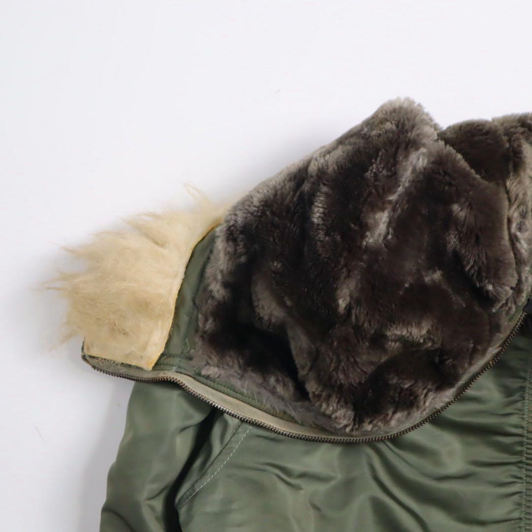 Vintage 70s ALPHA 実物 n2b ジップ破損 フライトジャケット