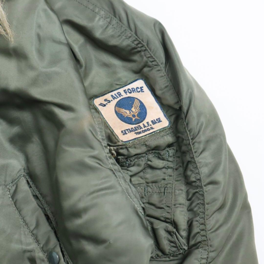 Vintage 70s ALPHA 実物 n2b ジップ破損 フライトジャケット