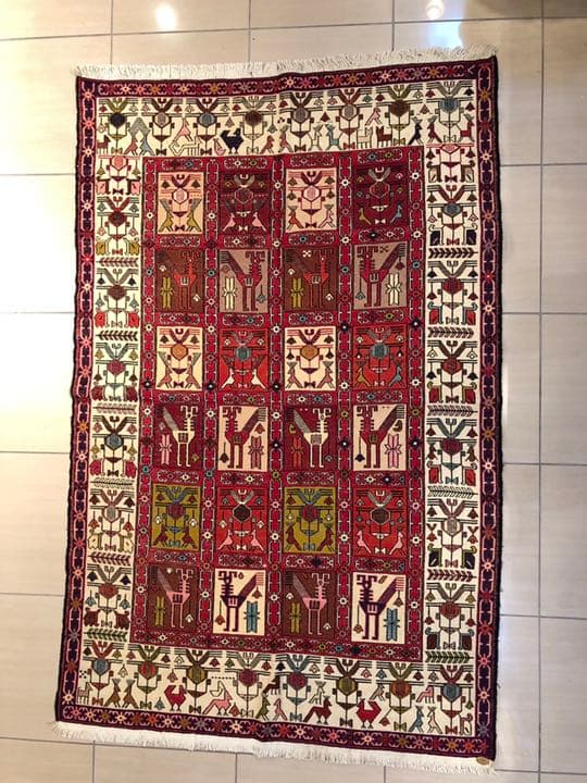 ペルシャ キリム シルク100% ①