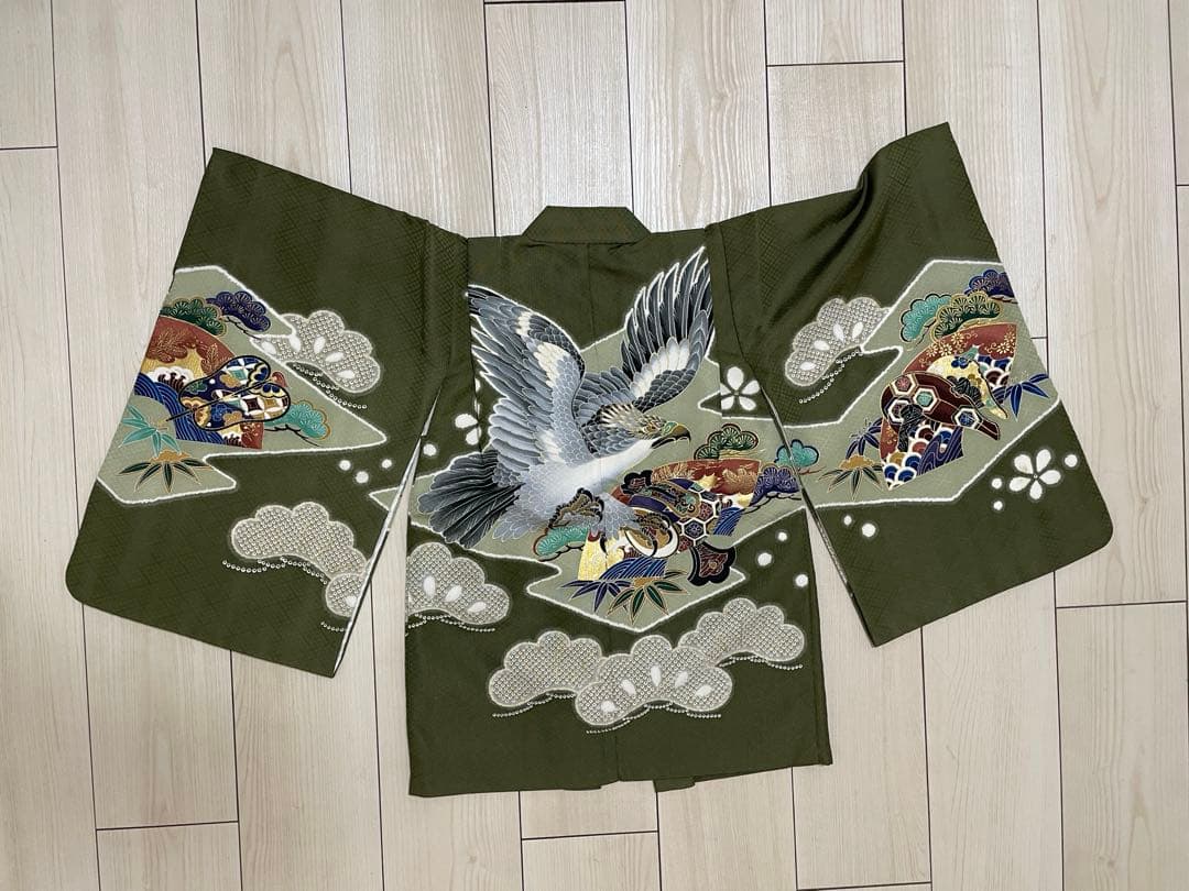 晴れ着の丸昌 男の子 着物 袴 七五三 5歳 小物セット