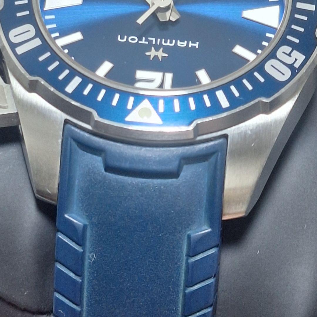 Hamilton H77705345 カーキネイビー オープンウォーター