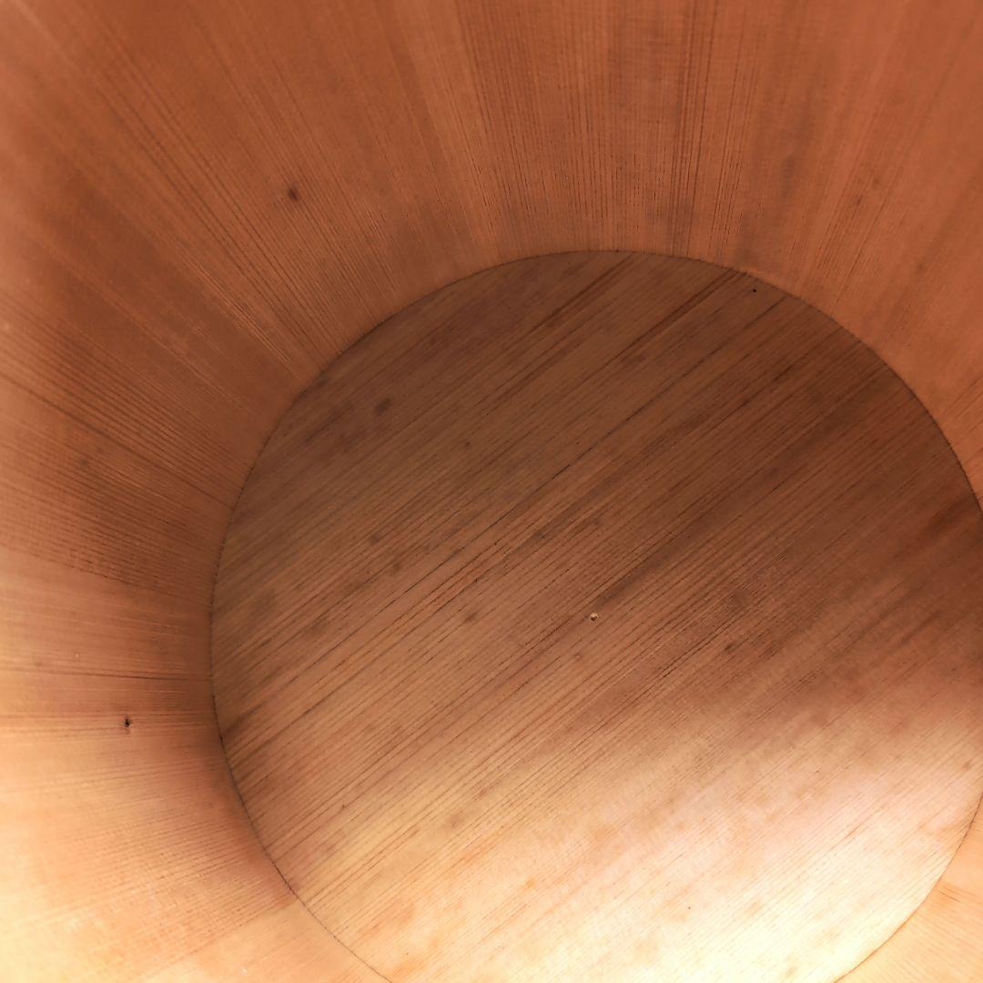 深川・川又　江戸おひつ　八寸約7合　5から6人用　木製 　白ごはんがよりおいしい