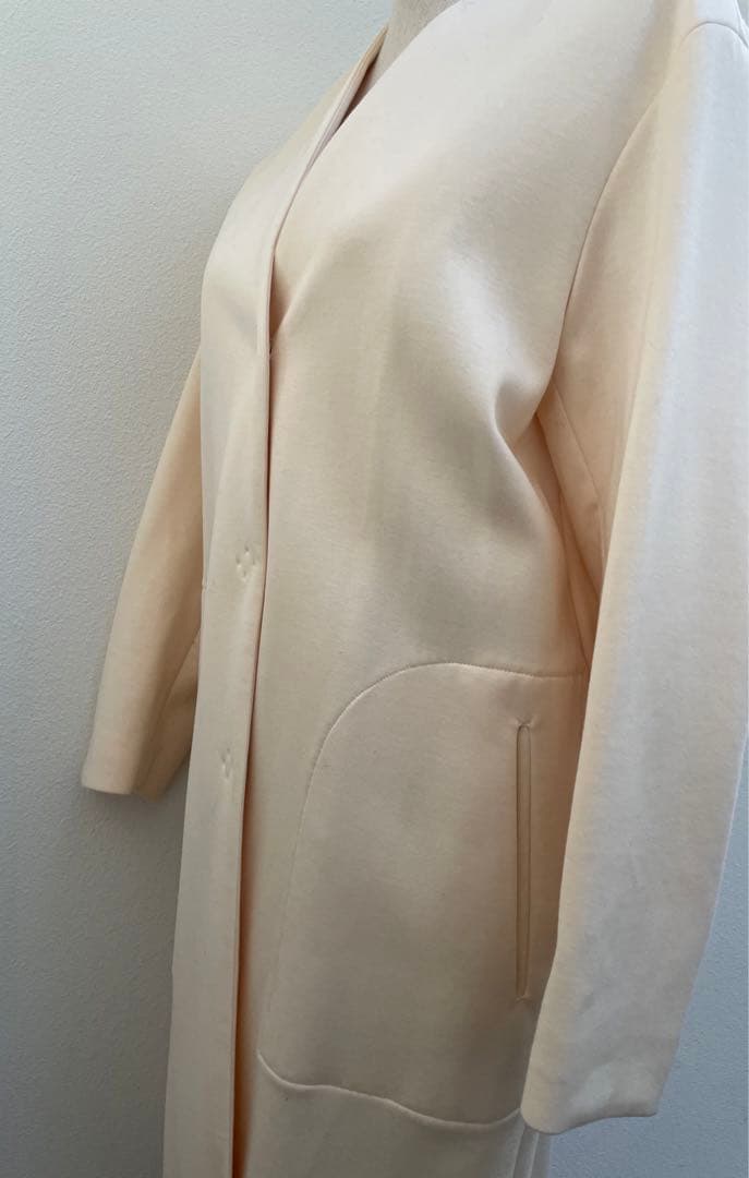 BEIGE ベイジ　ノーカラーコート未着用