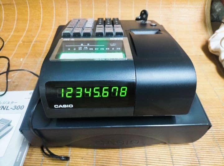 カシオレジスター　TE-340/NL300　フル設定無料　066555