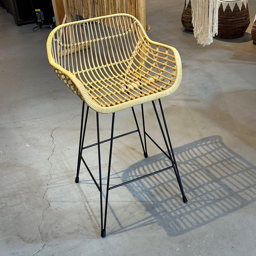 【訳あり】バリ島リゾートカウンターチェア　sh66cm 通常36,300円が！！
