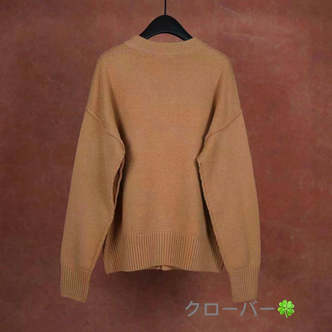 ao AMI ブラウンSサイズ