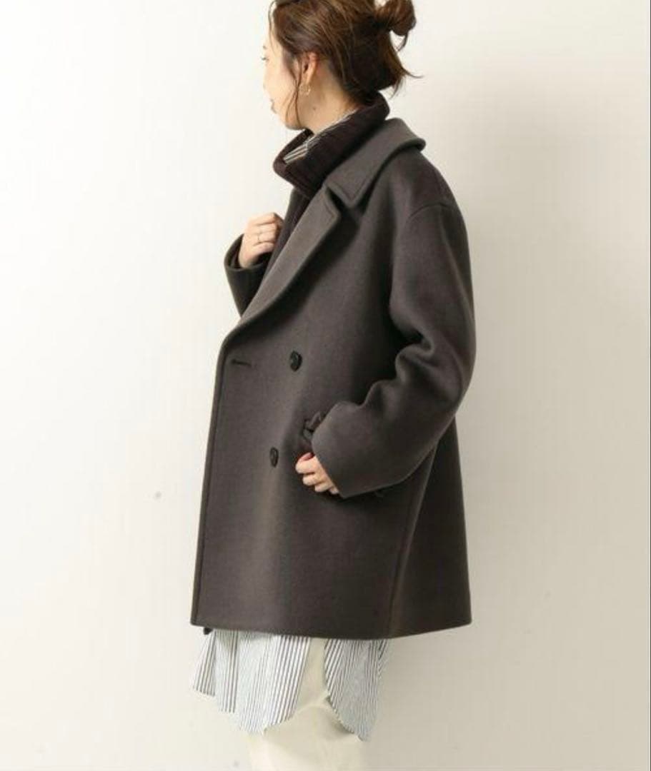 Spick&Span Hamilton テーラードカラーショートコート