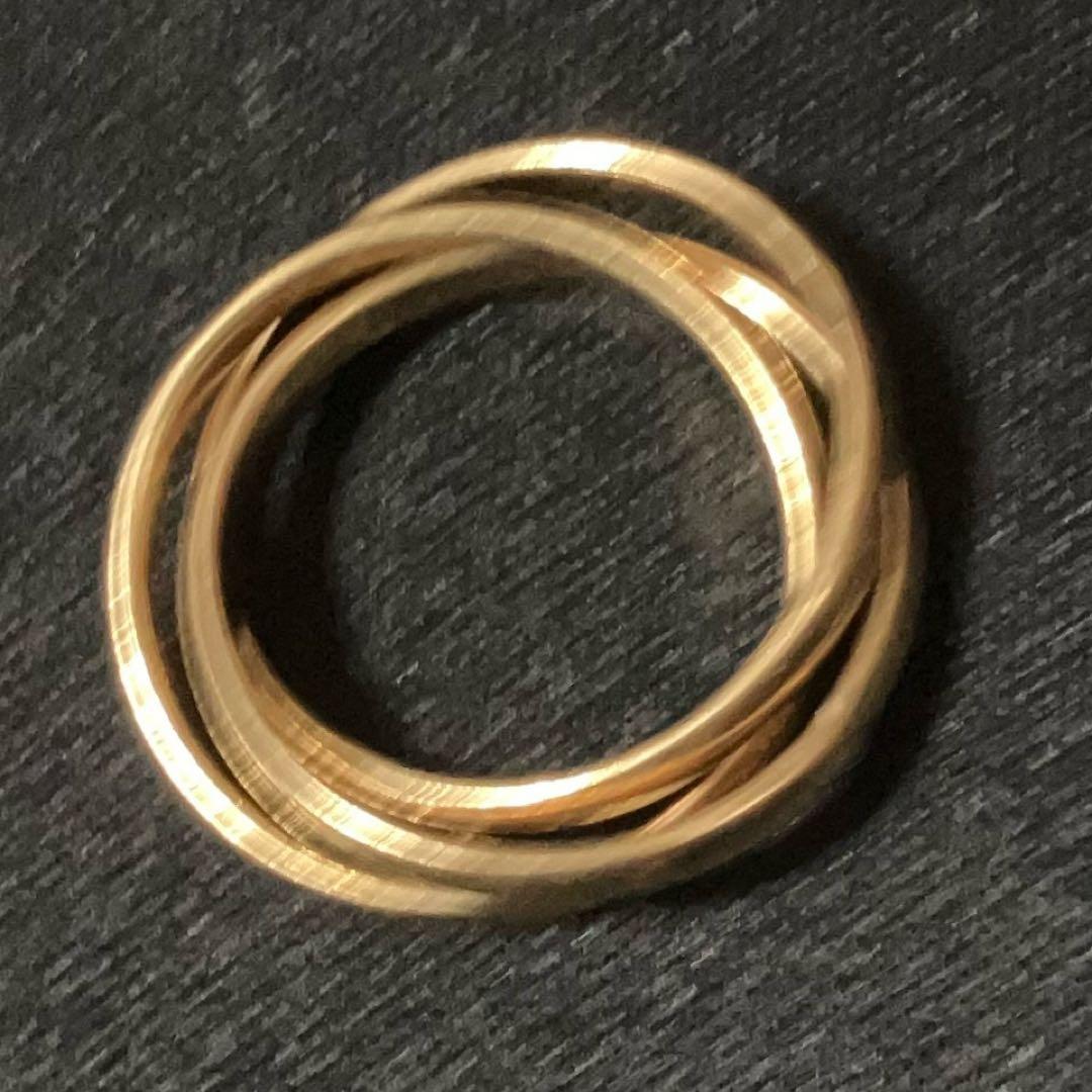 ゴールド 重ねリング