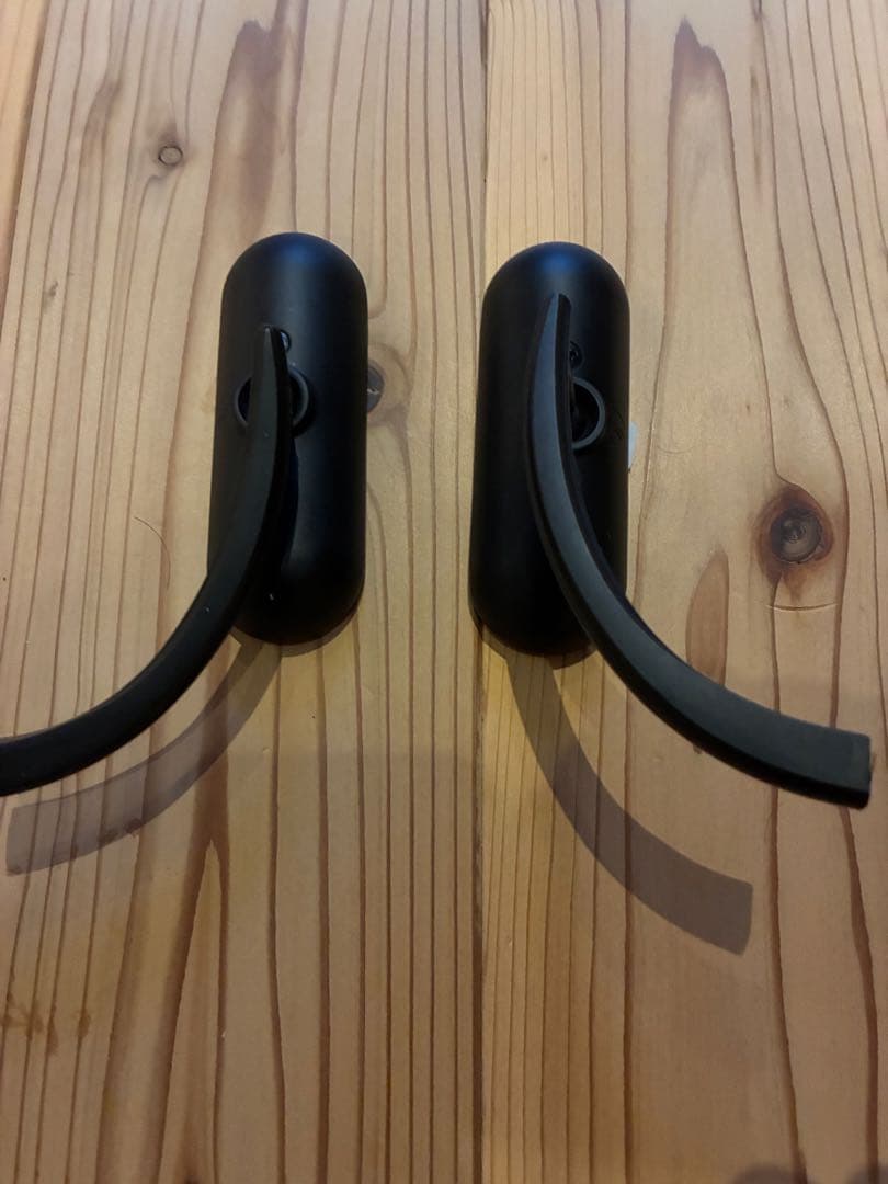 ブラック ハーレーバイクミラー アレンネス