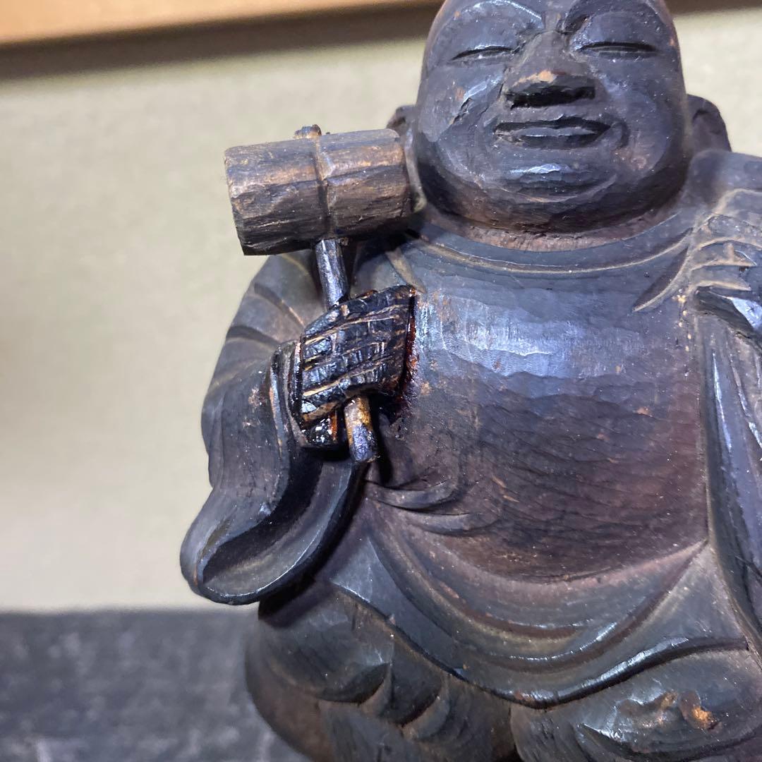 隠れキリシタン大黒天木彫