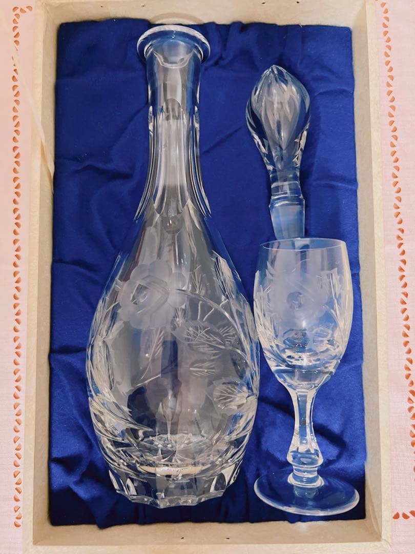 LAUSITZER GLAS GERMANY ドレスデンクリスタルセット