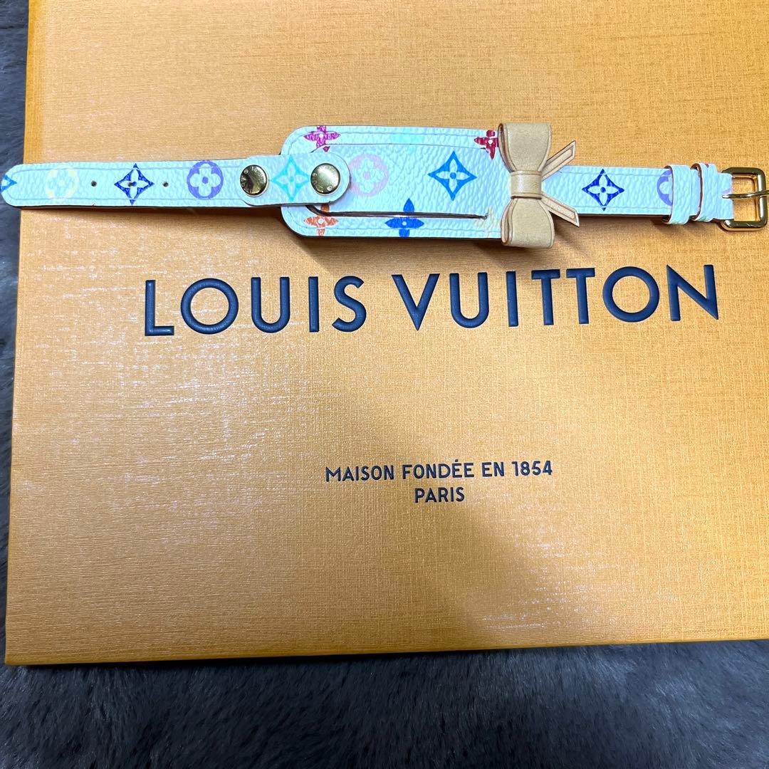 Louis Vuitton リボン付きブレスレット　マルチカラー