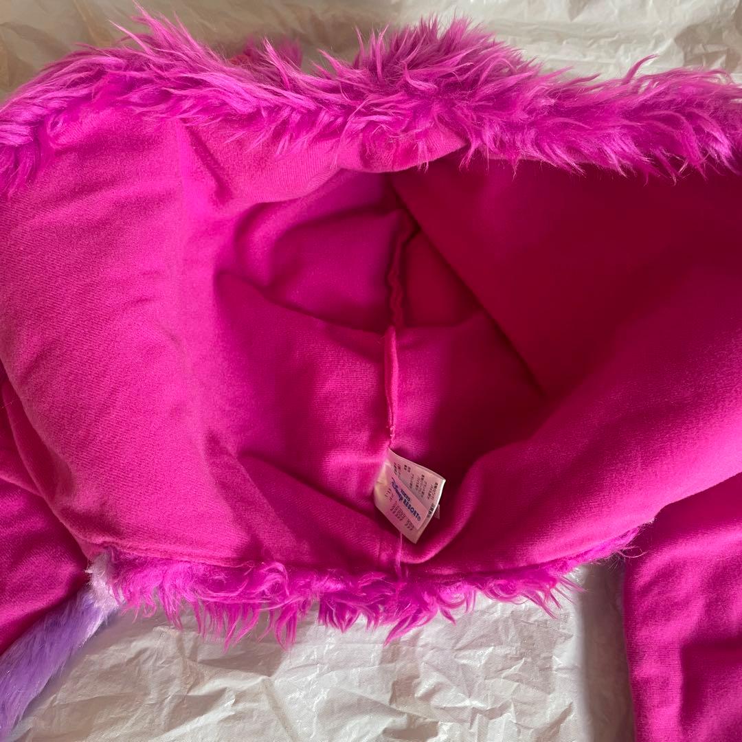 東京ディズニーリゾート 耳付きフード　チェシャ猫 マフラーファンキャップ 被り物