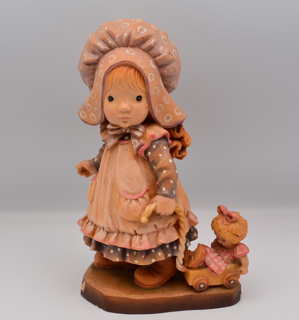 遊びの時間　アンリ　ANRI　サラケイ　木彫り人形　17ｃｍ　ご成約済み