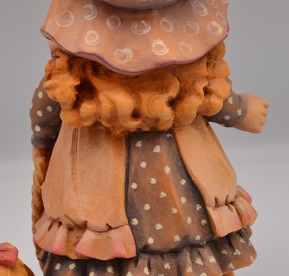 遊びの時間　アンリ　ANRI　サラケイ　木彫り人形　17ｃｍ　ご成約済み