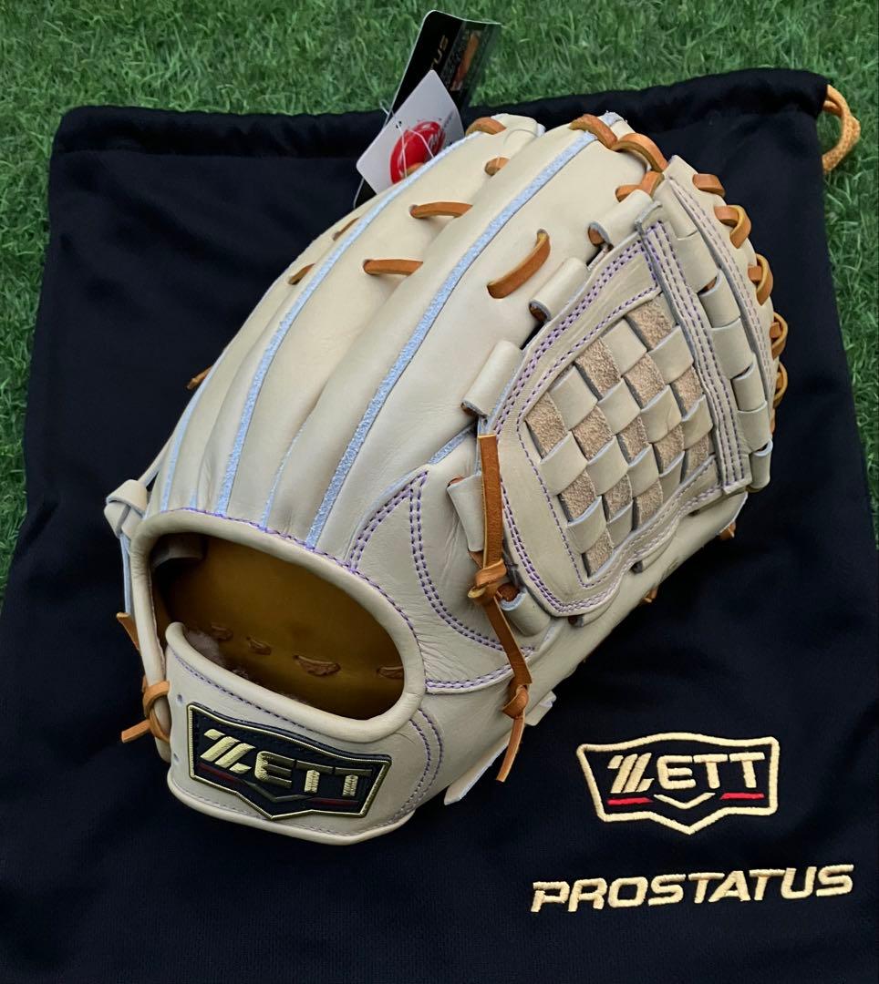 新品　プロステイタス　鈴木印　SE 硬式　日本製　源田モデル　内野　袋付