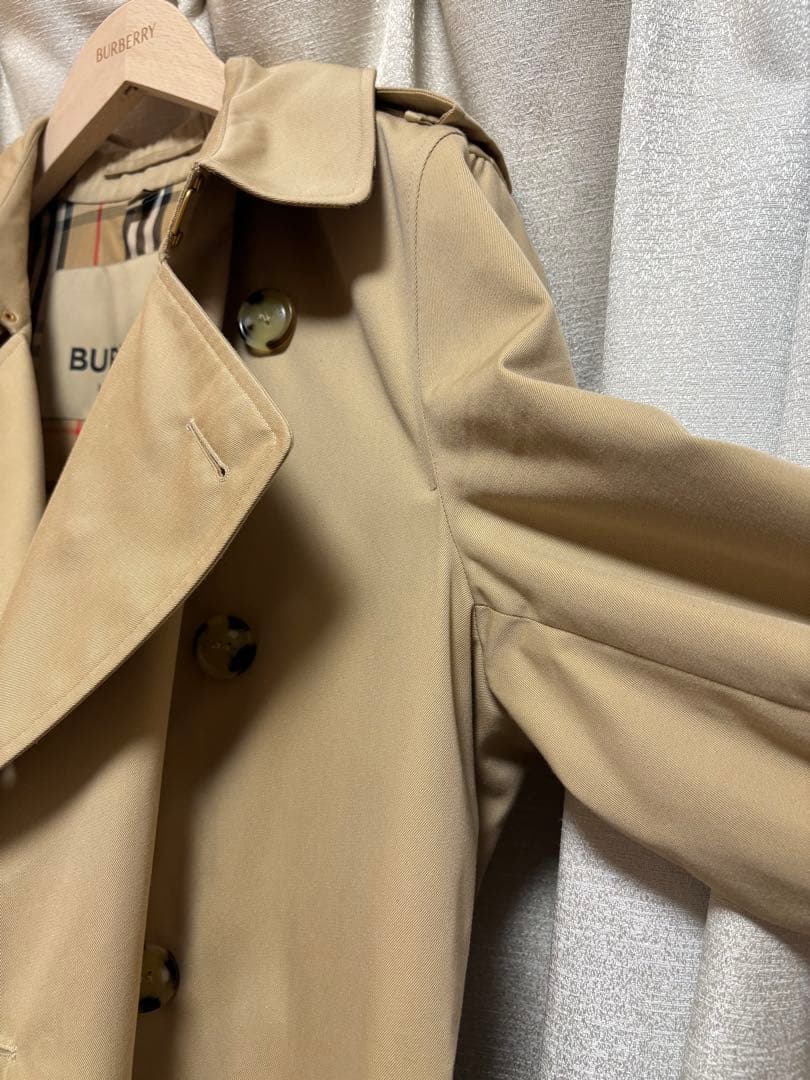 【美品】今だけ！半額 バーバリー ケンジントン トレンチコート ベージュ